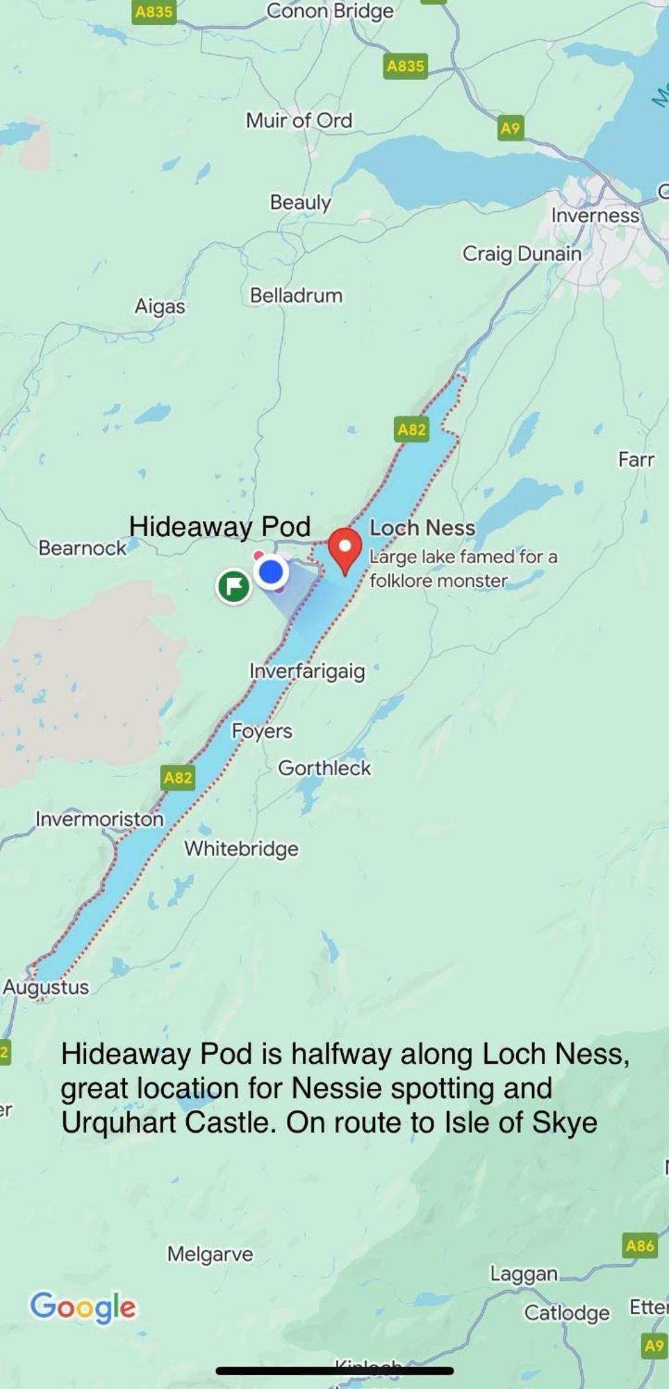 Hideaway Pod Near Loch Ness For A Tranquil Retreat Daire Lewiston Dış mekan fotoğraf